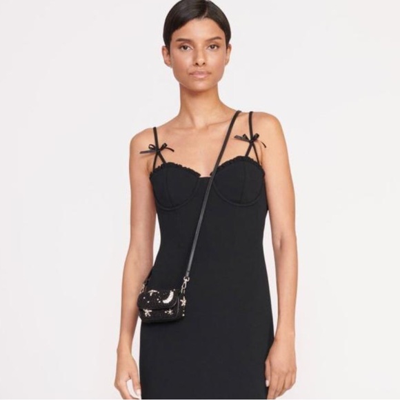 STAUD Tiny Tommy Crossbody - Starry Night (strap damage) - Picture 4 of 16